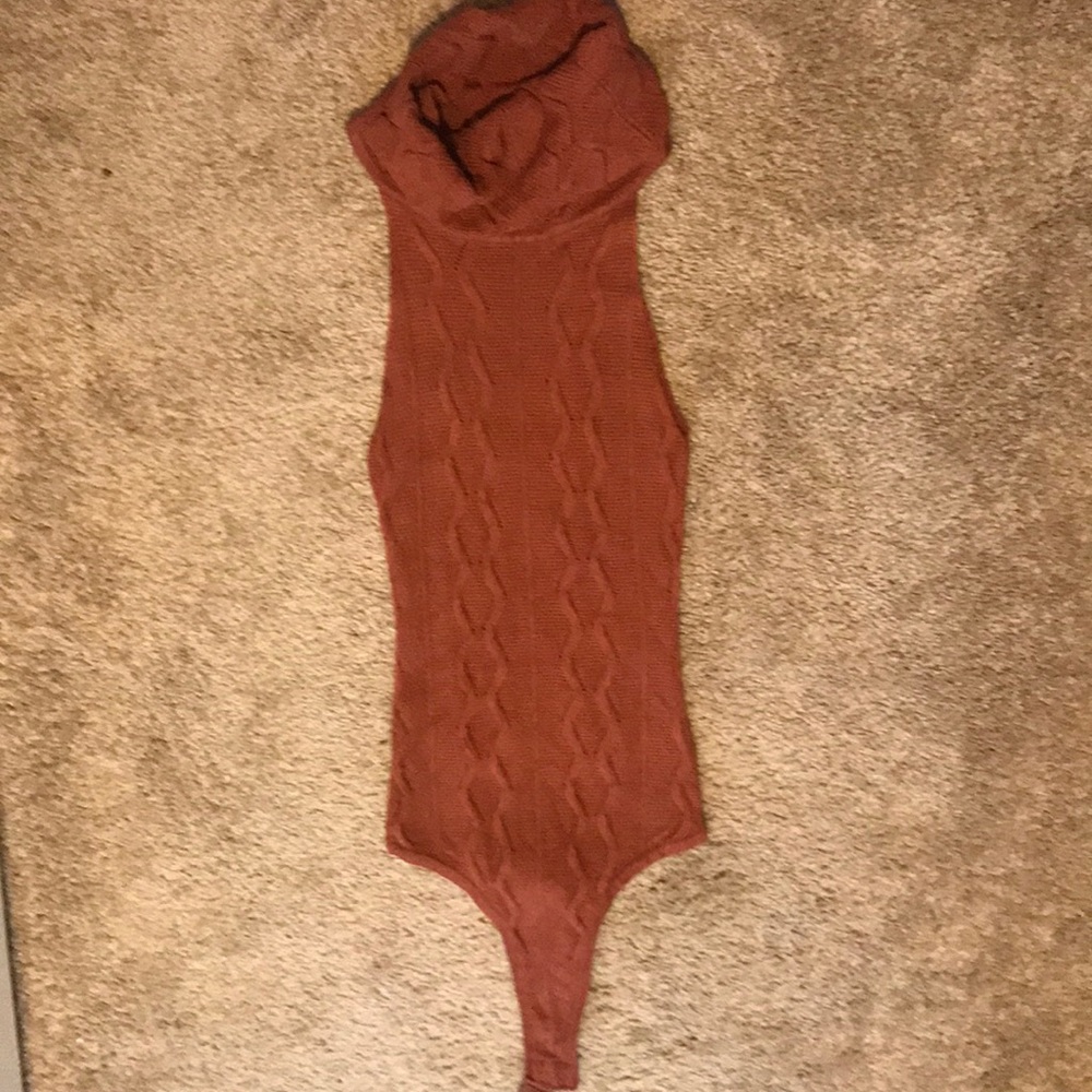 Turtleneck bodysuit